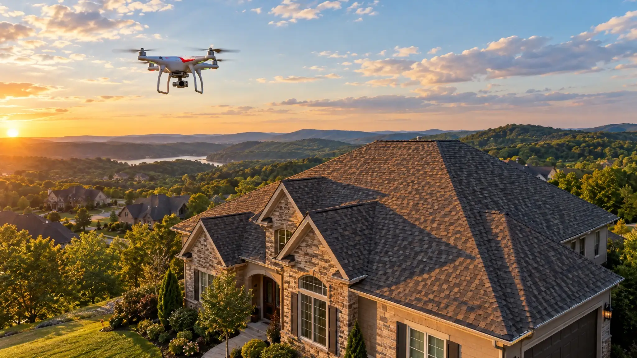 Roof inspection and leak detection in Nashville, Tennessee