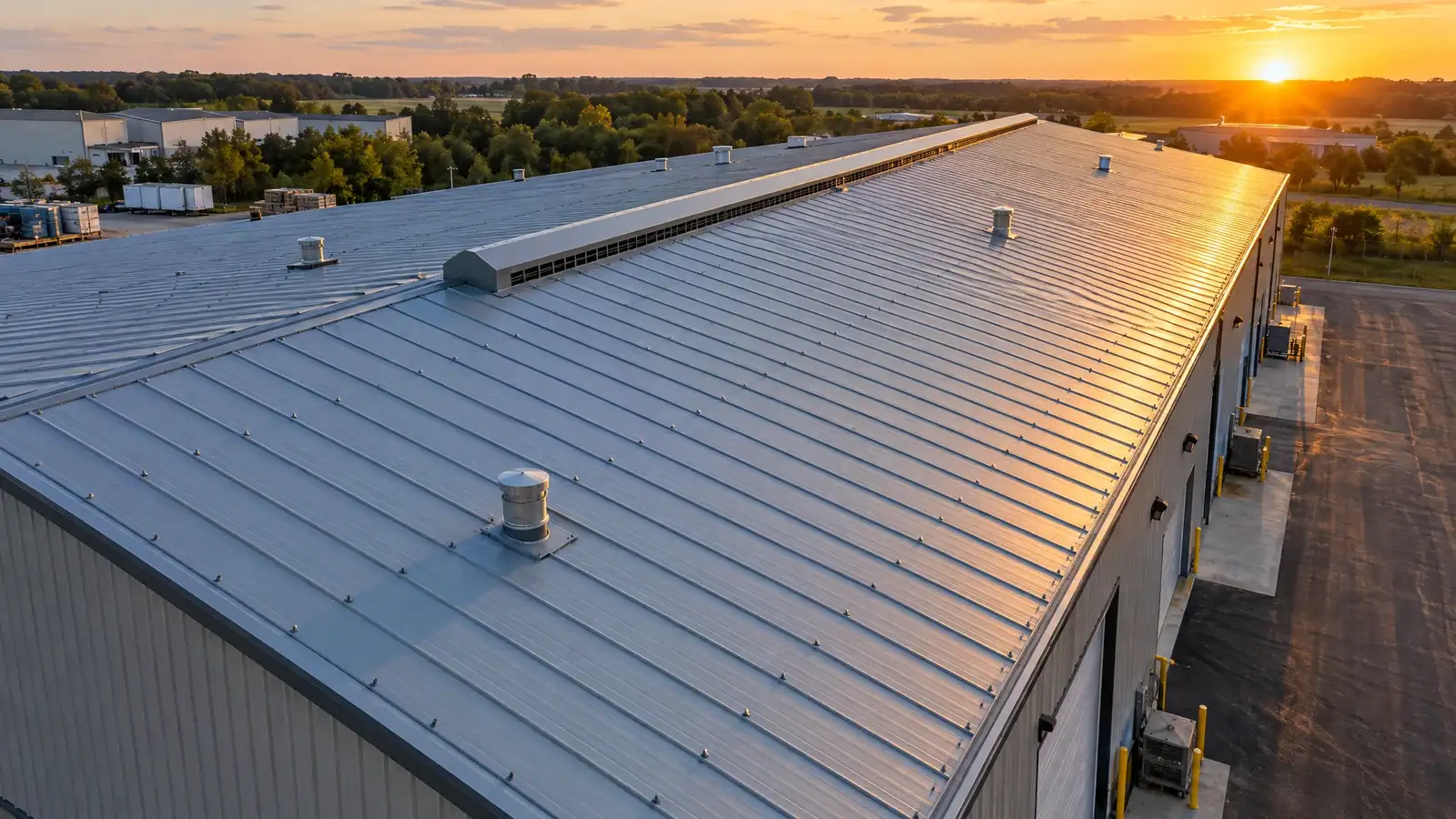 Commercial Metal Roof Inspection in Nashville