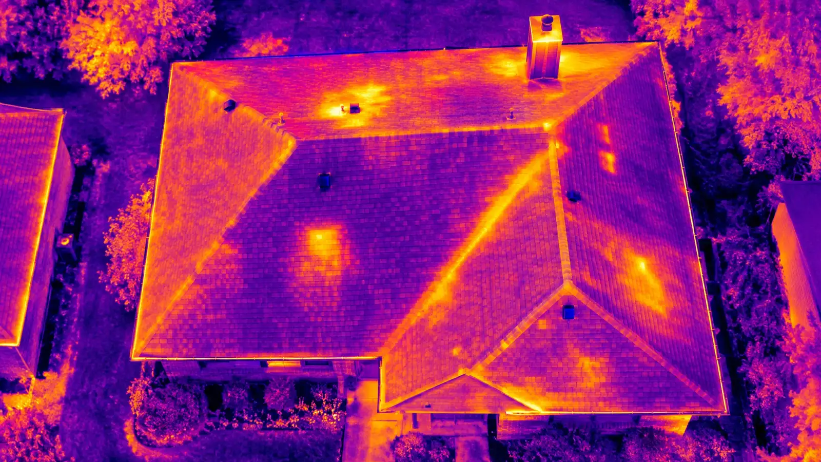 Infrared Thermal Imaging Roof Inspection in Nashville