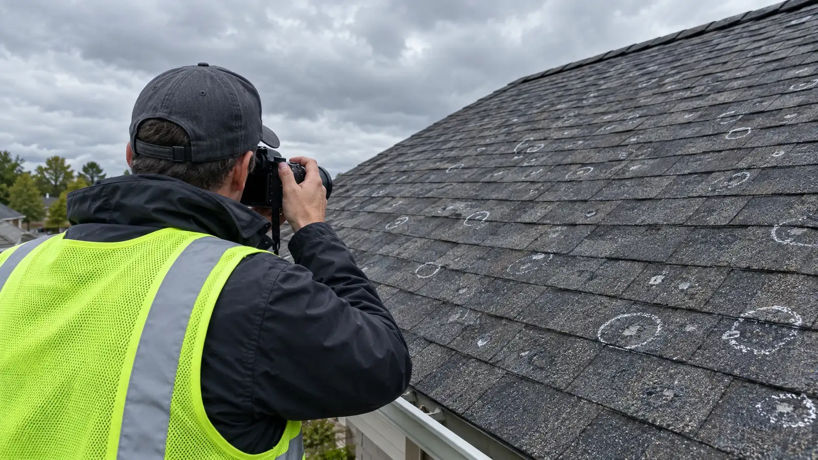 Insurance Claim Roof Documentation in Nashville