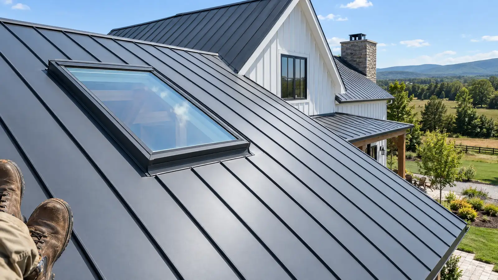Metal Roof Inspection in Arrington